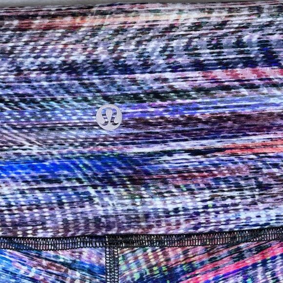 Lululemon Wunder Under Train Leggings Sz 8 Digital Oasis High Rise Everlux Pants - Picture 6 of 10